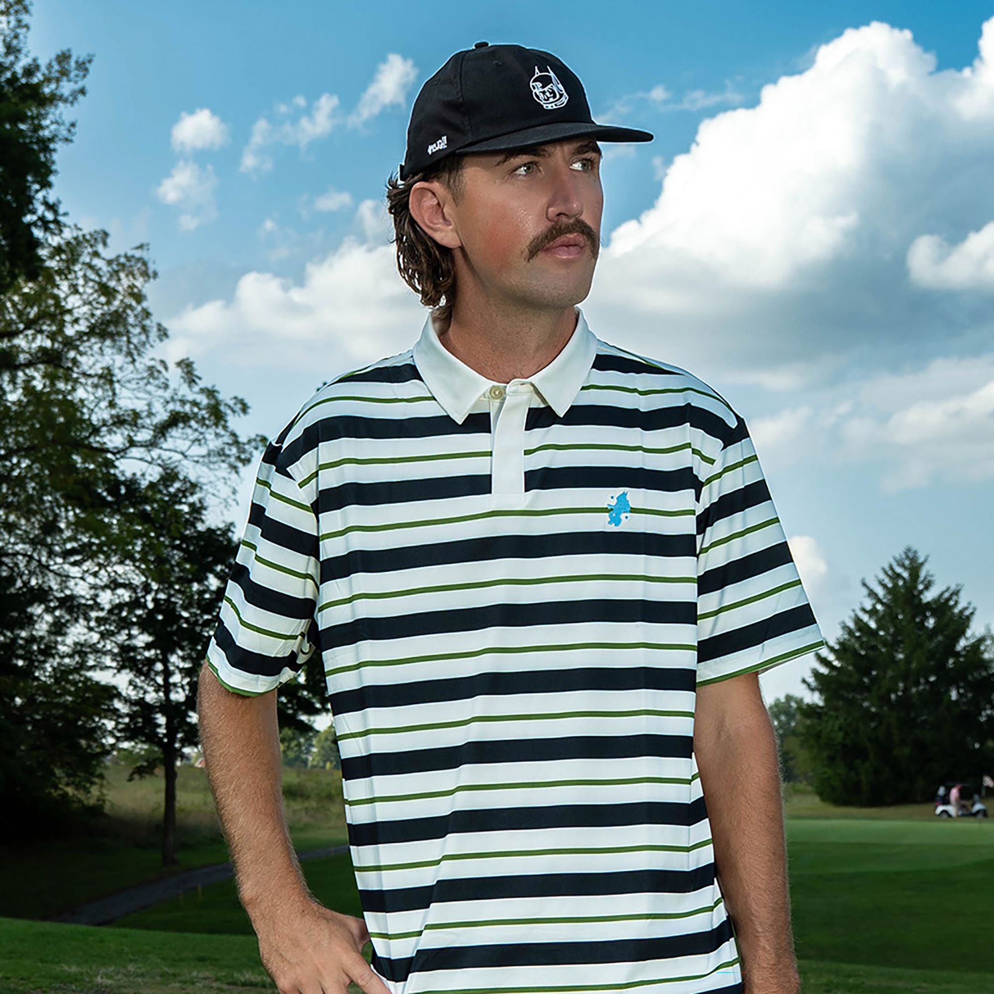 Pluto Golf Men's Boy Pluto 6-Panel Strapback Canvas Hat product image