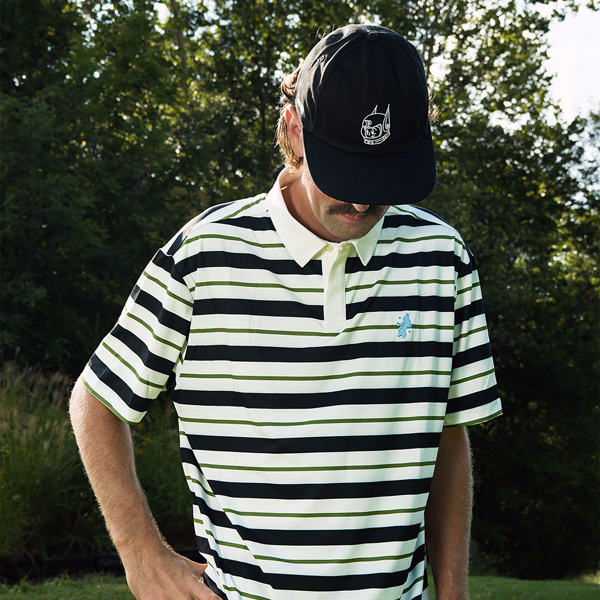 Pluto Golf Men's Boy Pluto 6-Panel Strapback Canvas Hat product image