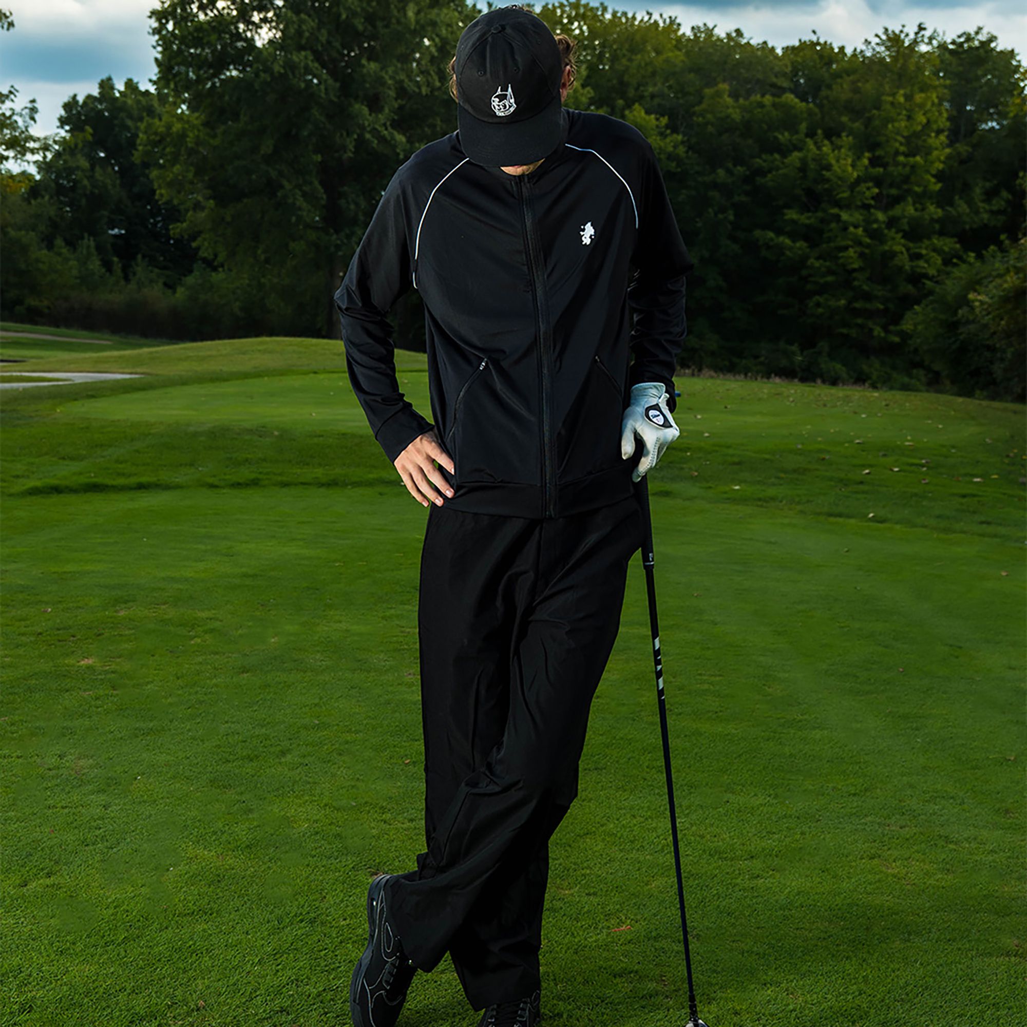 Pluto Golf Men's Boy Pluto 6-Panel Strapback Canvas Hat product image