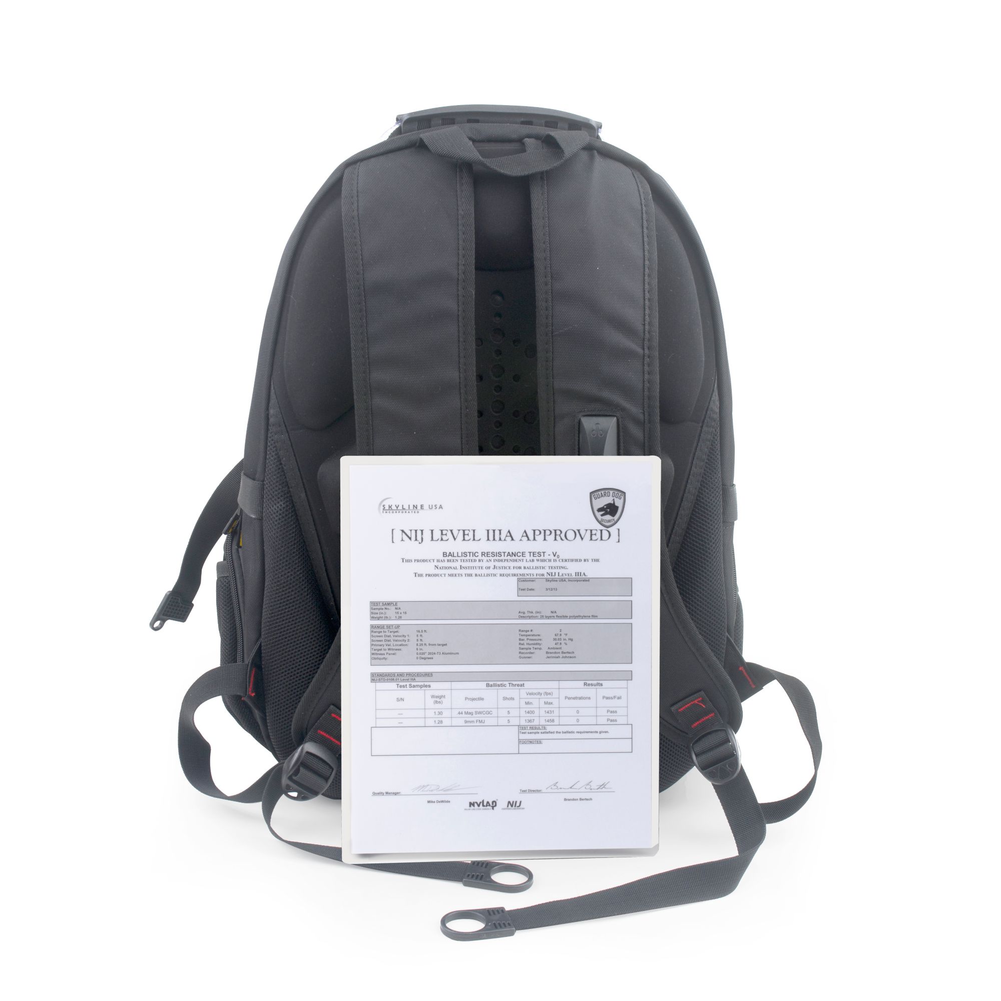 Guard Dog ProShield II Bulletproof Backpack product image