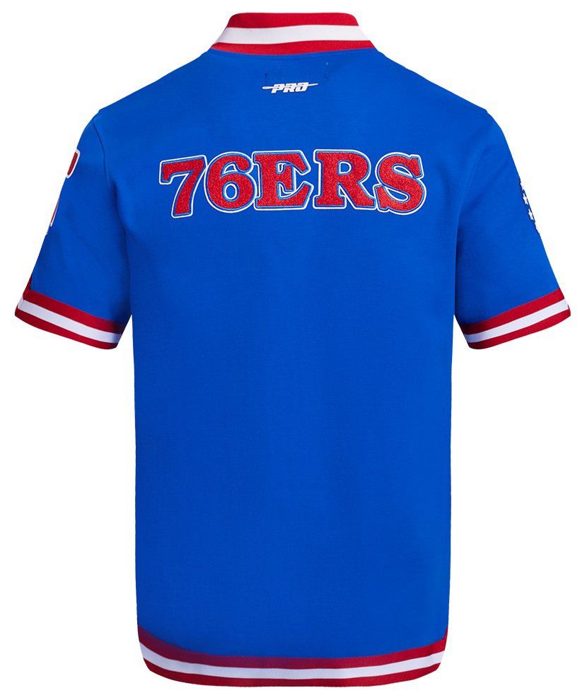 Pro Standard Men's Philadelphia 76ers Blue Classic Warm Up Jacket product image
