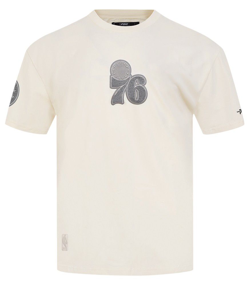 Pro Standard Men's Philadelphia 76ers Off White T-Shirt product image
