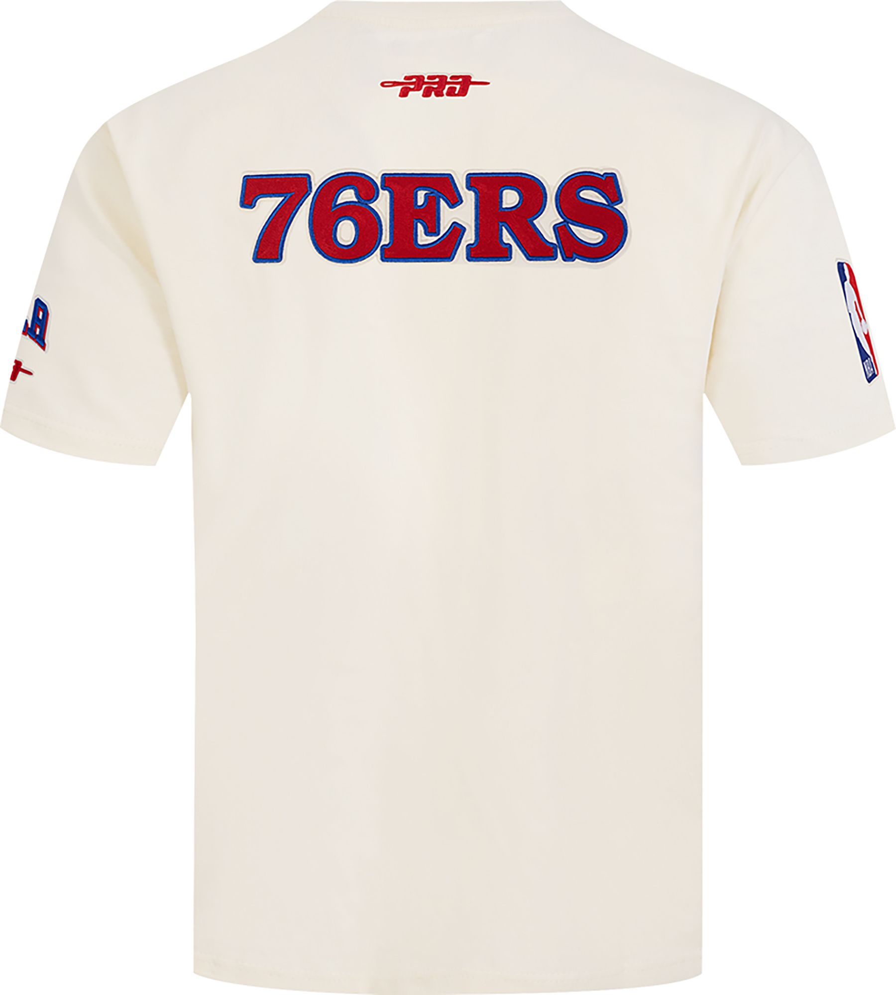 Pro Standard Men's Philadelphia 76ers Cream Best Of Drop Shoulder T-Shirt product image