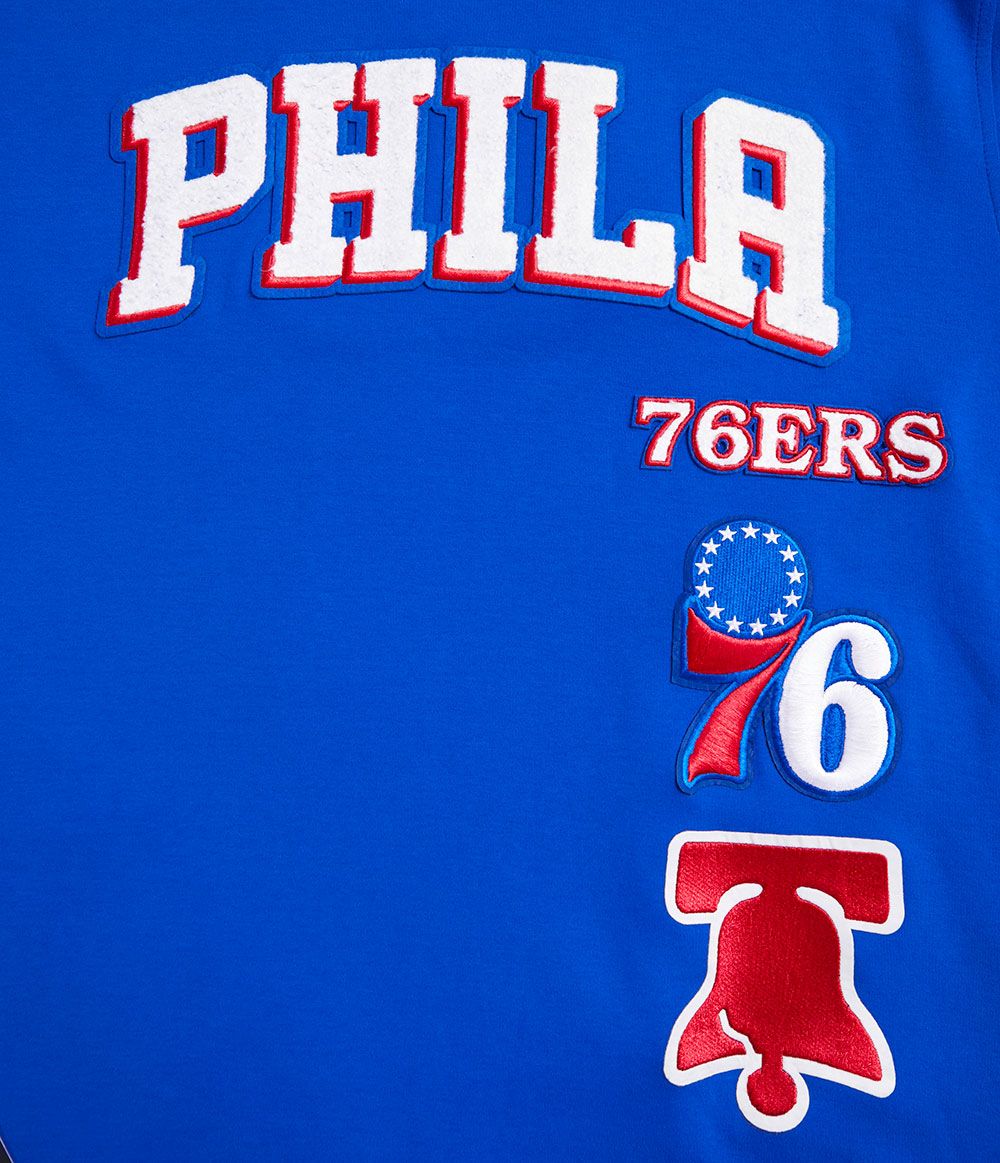 Pro Standard Adult Philadelphia 76ers Blue Retro T-Shirt product image