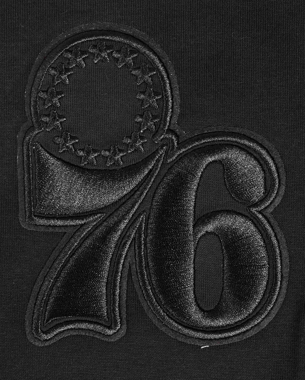 Pro Standard Men's Philadelphia 76ers Black Neutral Drop Shoulder Short Sleeve T-Shirt product image