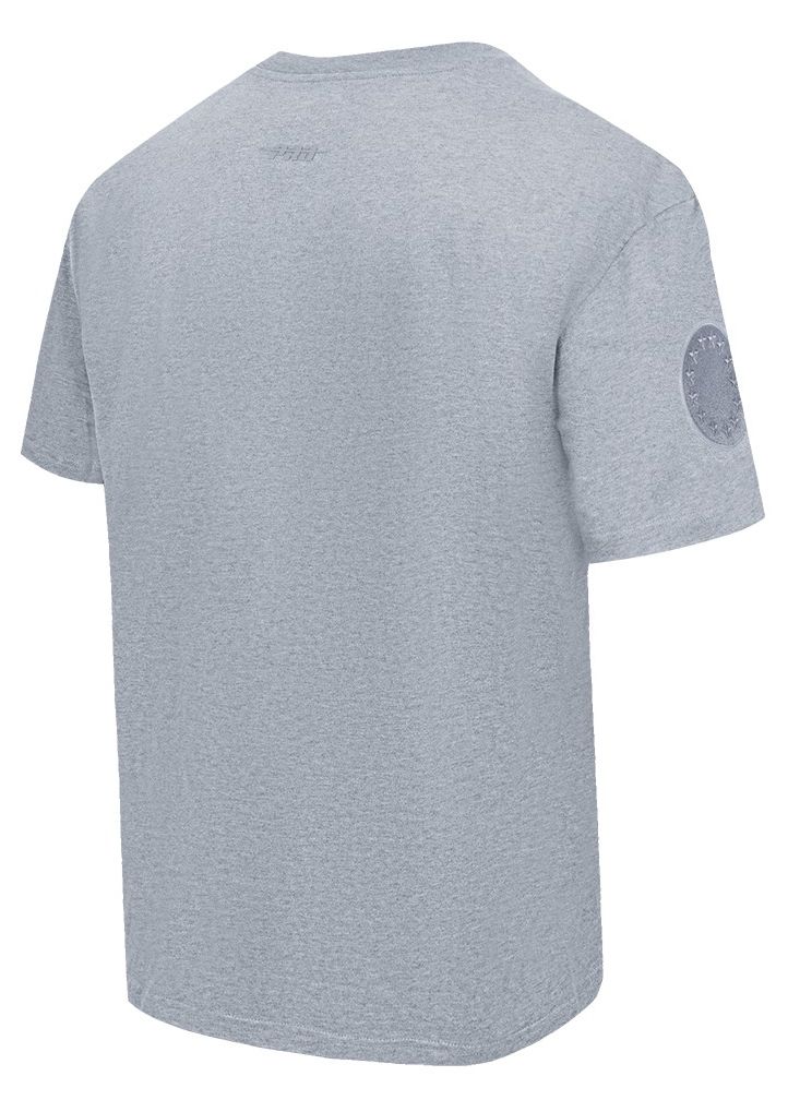 Pro Standard Men's Philadelphia 76ers Gray Neutral Drop Shoulder Short Sleeve T-Shirt product image
