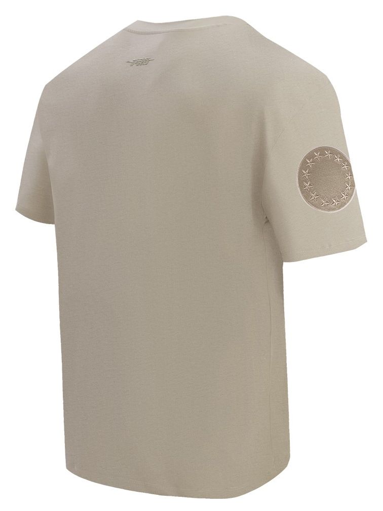 Pro Standard Men's Philadelphia 76ers Taupe Neutral Drop Shoulder Short Sleeve T-Shirt product image