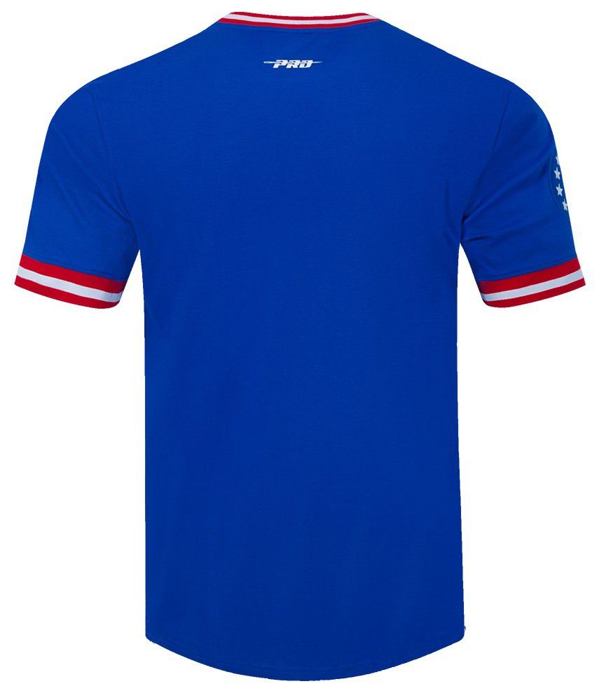 Pro Standard Men's Philadelphia 76ers Blue Classic Chenille T-Shirt product image