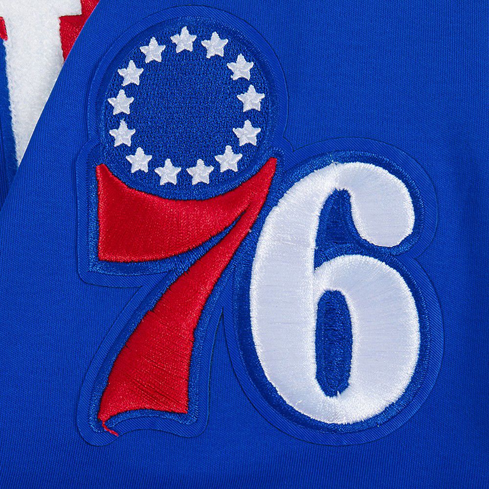 Pro Standard Men's Philadelphia 76ers Blue Classic Chenille T-Shirt product image