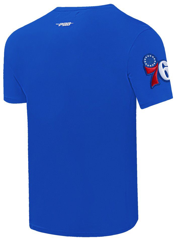Pro Standard Men's Philadelphia 76ers Blue Classic Chenille T-Shirt product image