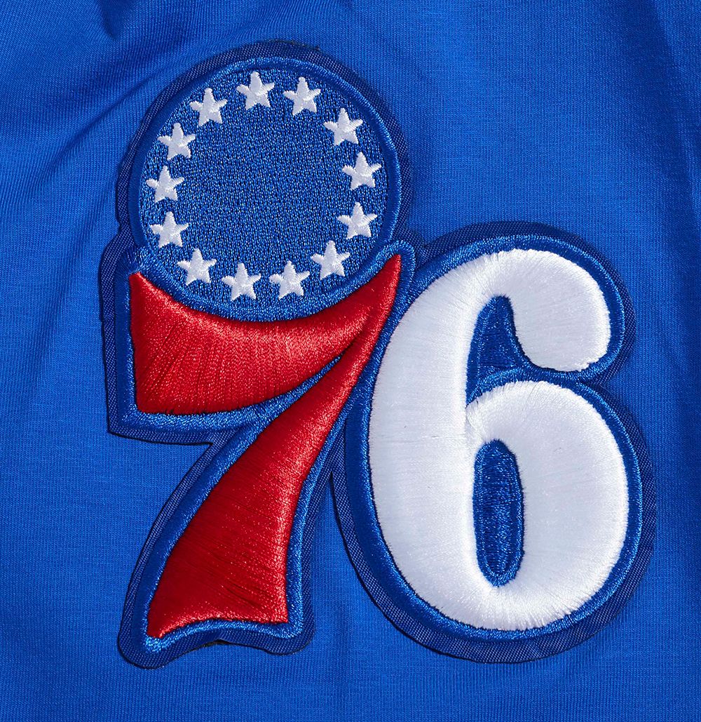 Pro Standard Men's Philadelphia 76ers Blue Classic Chenille T-Shirt product image