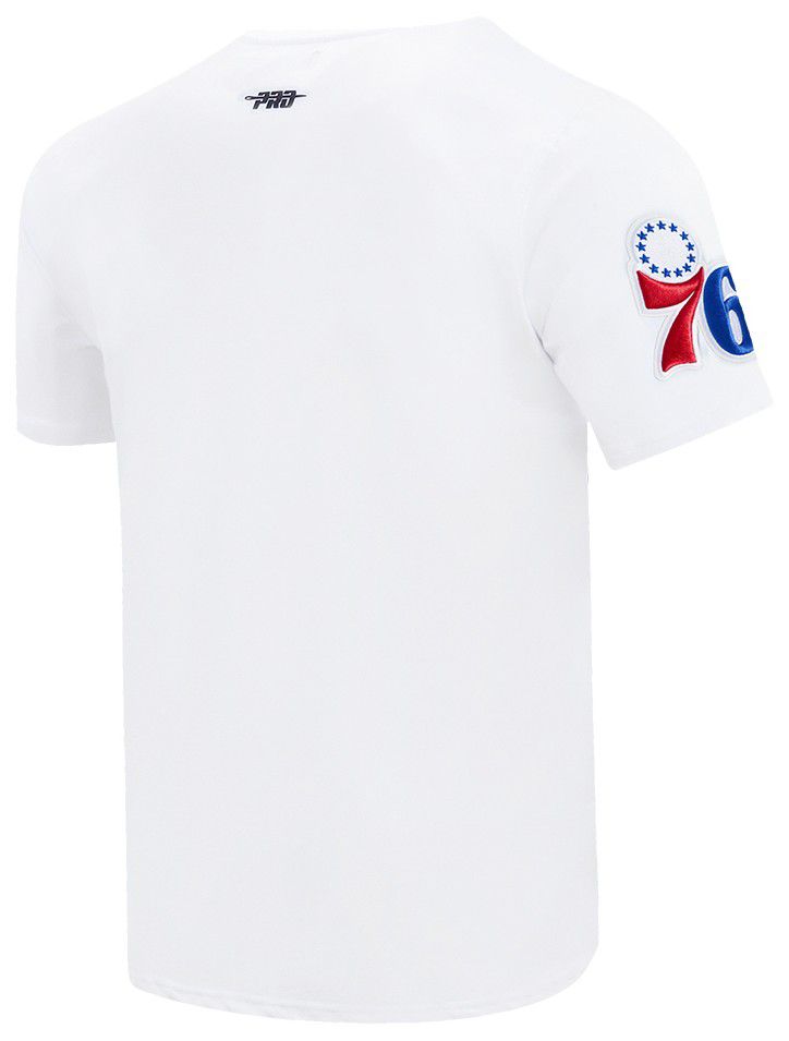 Pro Standard Men's Philadelphia 76ers White Classic Chenille T-Shirt product image