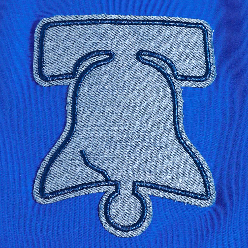 Pro Standard Men's Philadelphia 76ers Blue Varsity Blues Short Sleeve T-Shirt product image