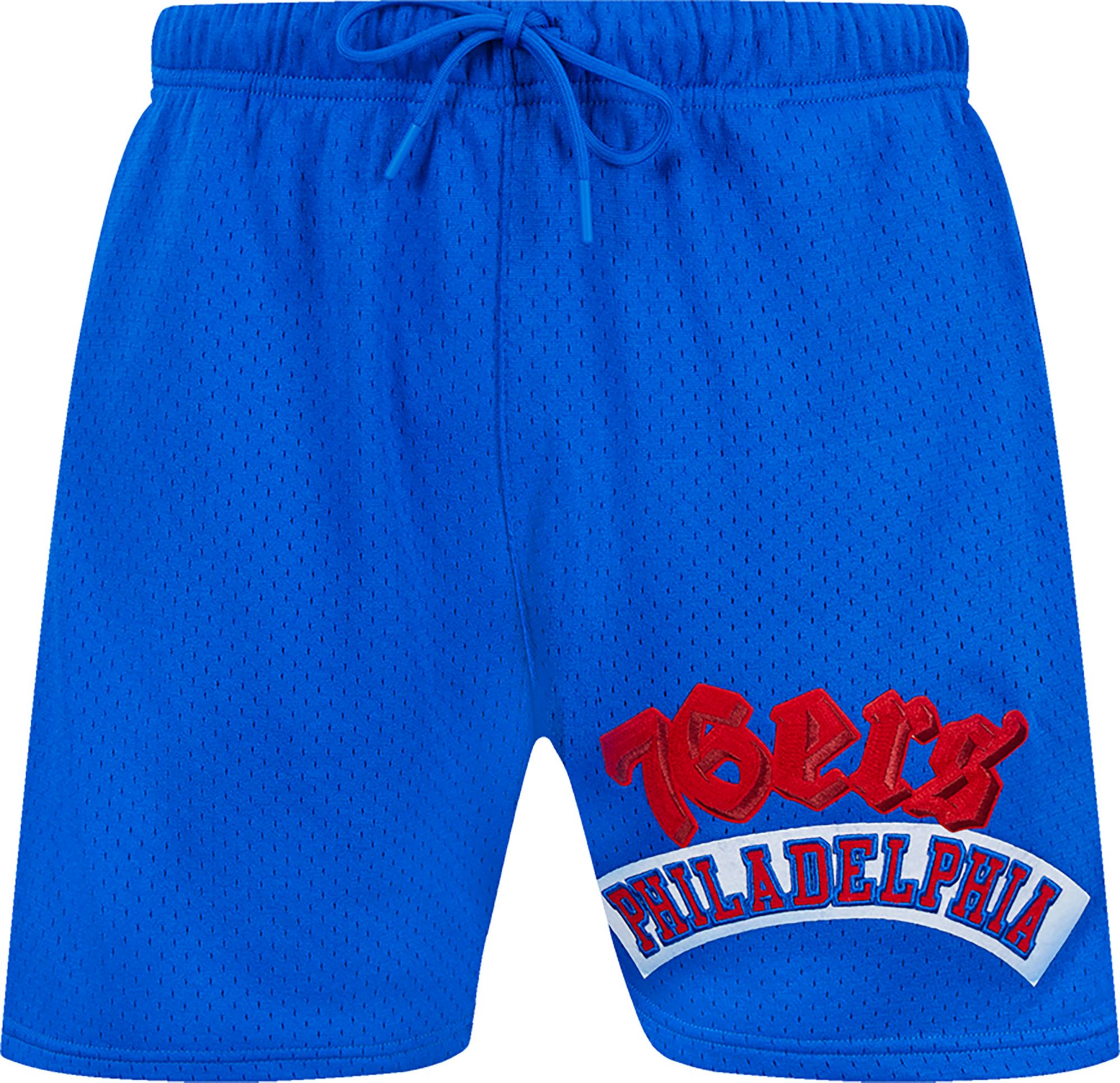 Pro Standard Men's Philadelphia 76ers Blue Best Of Mesh Shorts product image