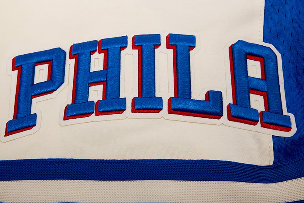 Pro Standard Adult Philadelphia 76ers White Retro Shorts product image