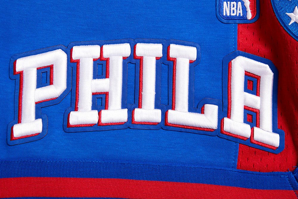 Pro Standard Adult Philadelphia 76ers Blue Retro Shorts product image