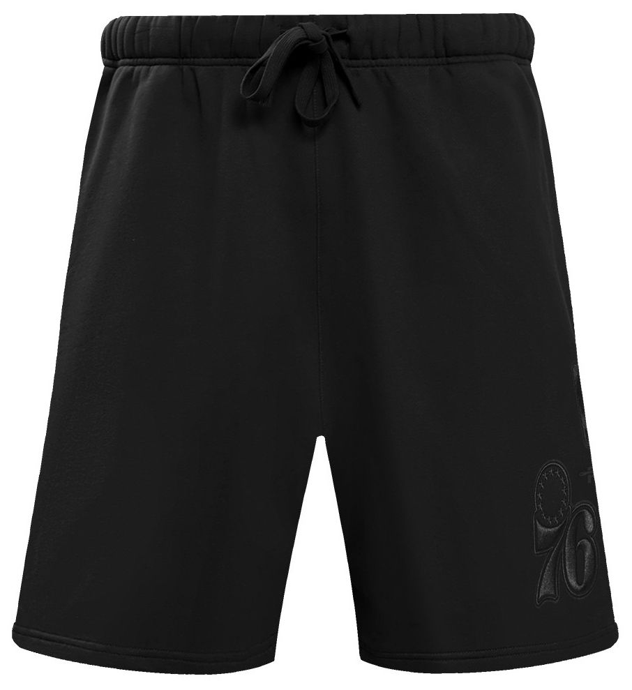 Pro Standard Men's Philadelphia 76ers Black Neutral Fleece Shorts product image