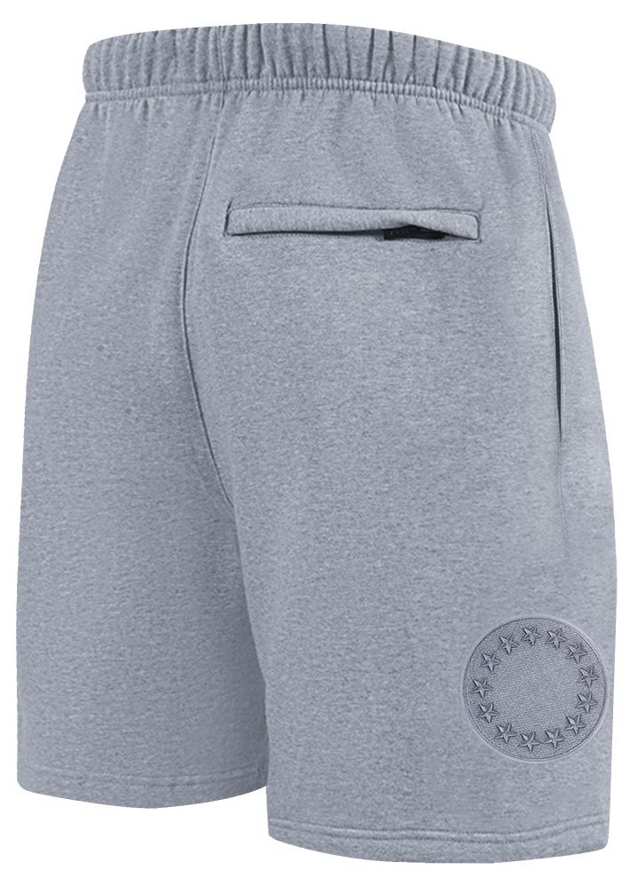 Pro Standard Men's Philadelphia 76ers Gray Neutral Fleece Shorts product image