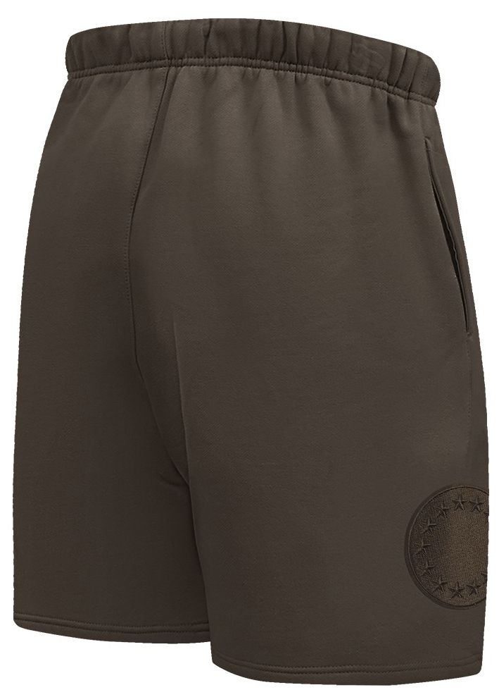 Pro Standard Men's Philadelphia 76ers Taupe Neutral Fleece Shorts product image
