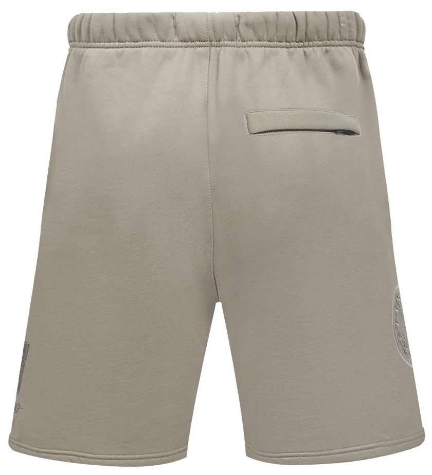 Pro Standard Men's Philadelphia 76ers Taupe Neutral Fleece Shorts product image