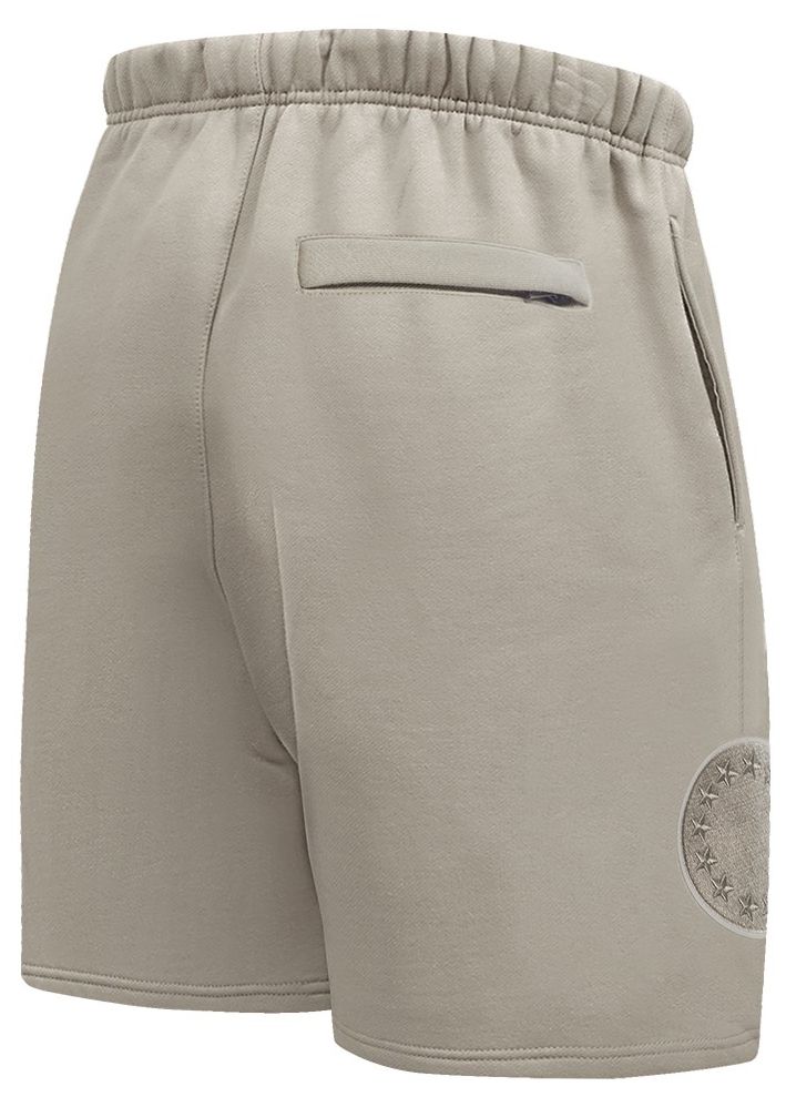 Pro Standard Men's Philadelphia 76ers Taupe Neutral Fleece Shorts product image