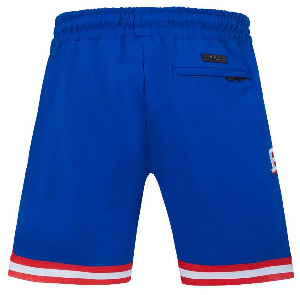 Pro Standard Men's Philadelphia 76ers Blue Classic Chenille Shorts product image
