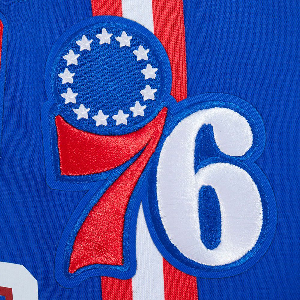 Pro Standard Men's Philadelphia 76ers Blue Classic Chenille Shorts product image