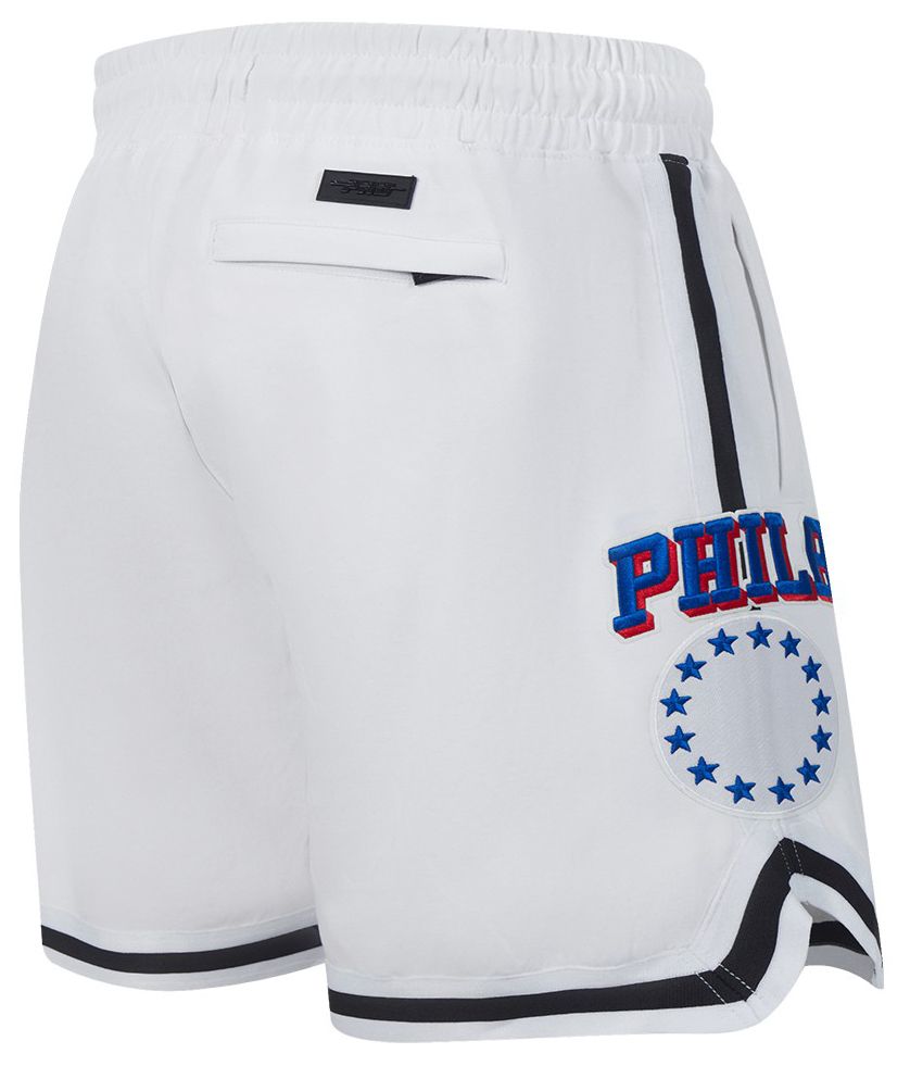 Pro Standard Men's Philadelphia 76ers White Classic Chenille Shorts product image