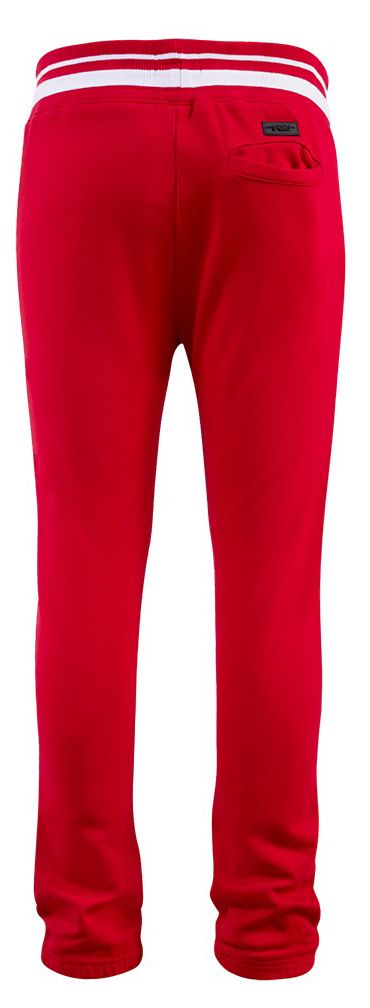 Pro Standard Men's Philadelphia 76ers Red Script Tail Rib Fleece Sweatpants product image