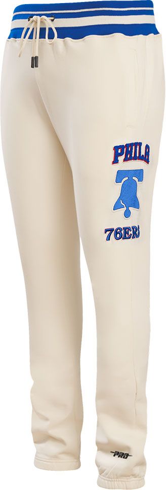 Pro Standard Adult Philadelphia 76ers White Retro Fleece Sweatpants product image