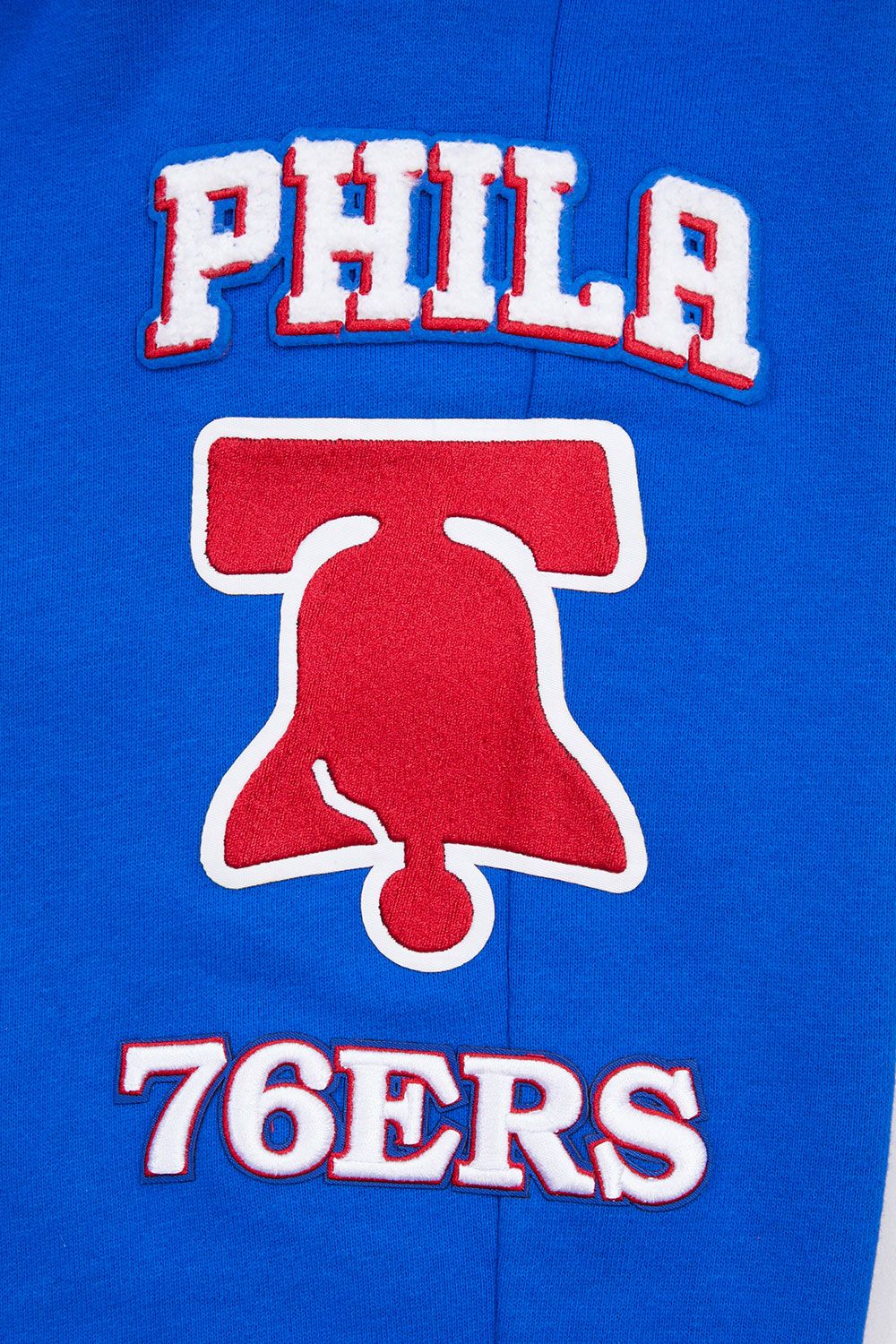Pro Standard Adult Philadelphia 76ers Blue Retro Fleece Sweatpants product image