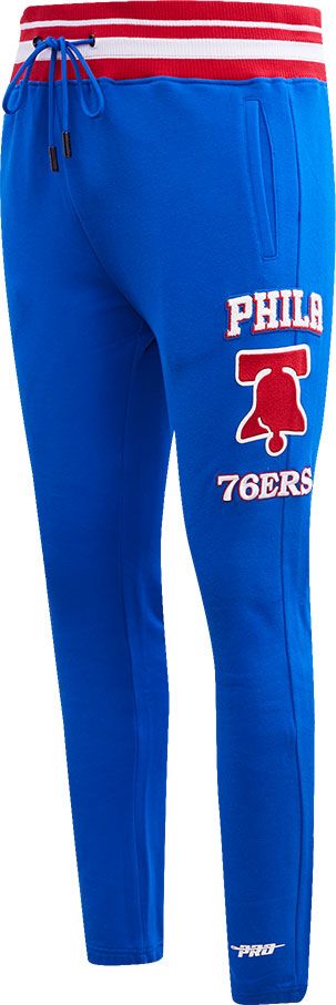 Pro Standard Adult Philadelphia 76ers Blue Retro Fleece Sweatpants product image