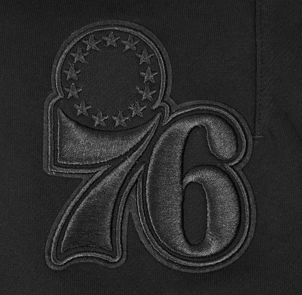 Pro Standard Men's Philadelphia 76ers Black Neutral Fleece Sweatpants product image