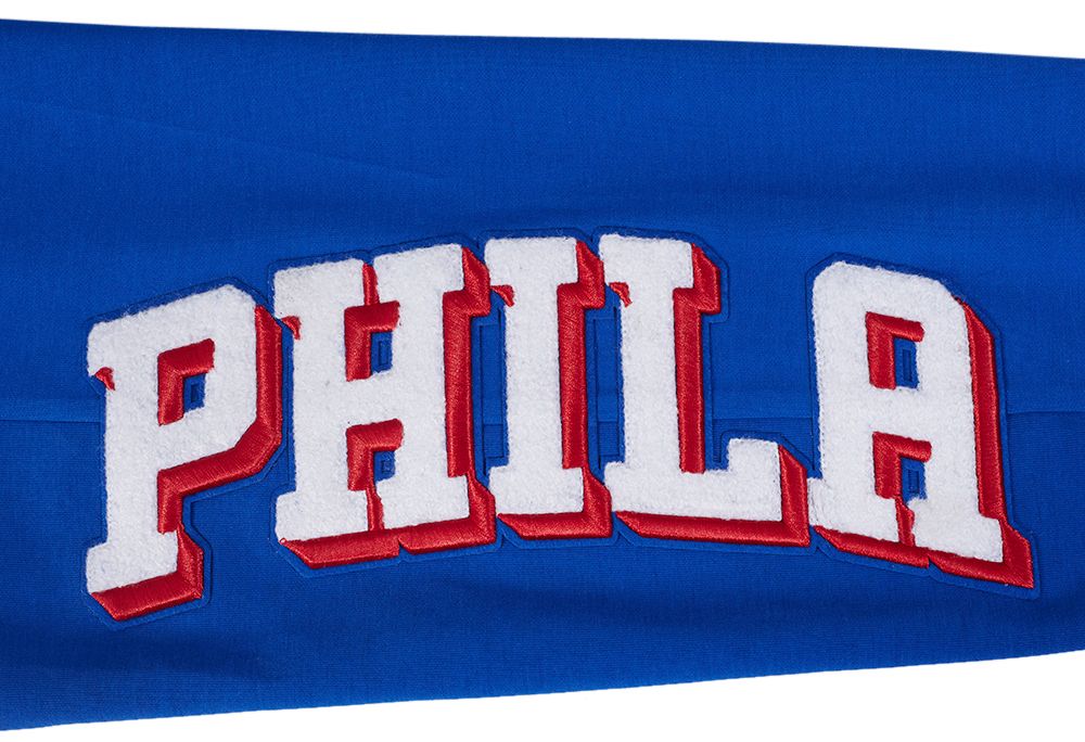Pro Standard Men's Philadelphia 76ers Blue Classic Chenille Joggers product image