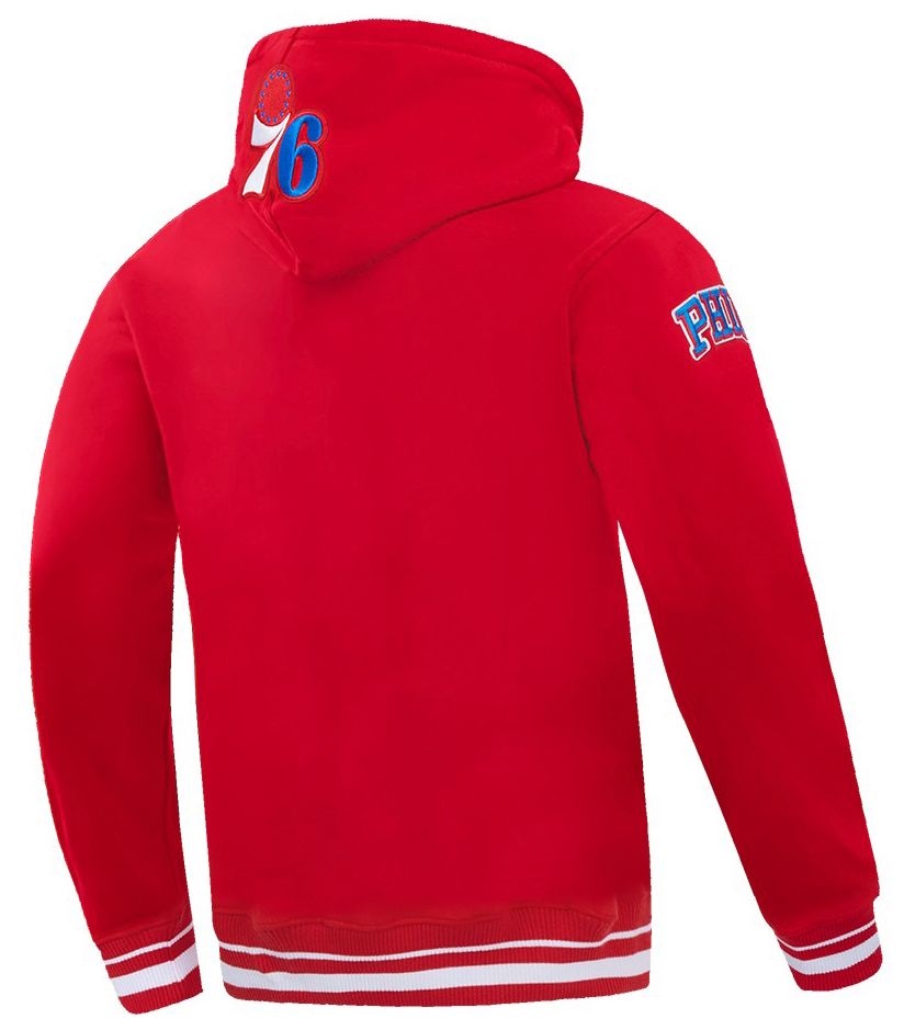 Pro Standard Men's Philadelphia 76ers Red Classic Rib Hoodie product image