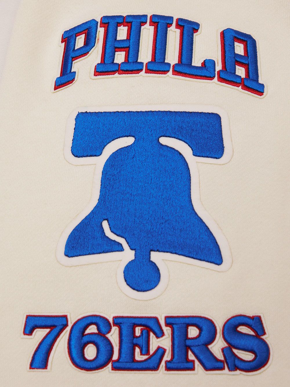 Pro Standard Adult Philadelphia 76ers White Retro Hoodie product image