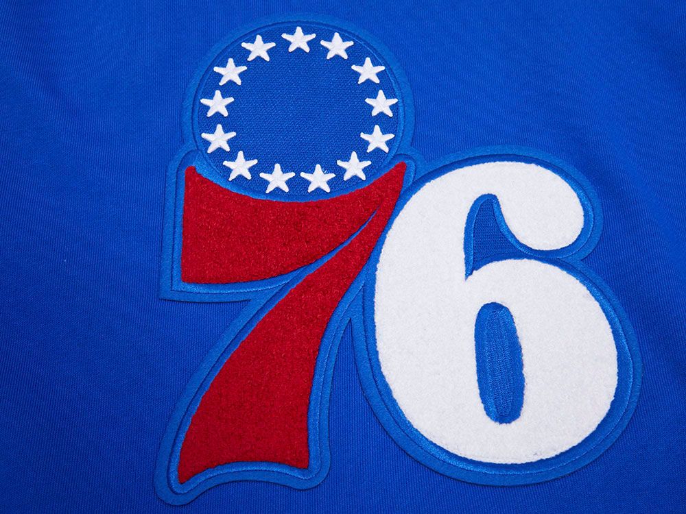 Pro Standard Adult Philadelphia 76ers Blue Retro Hoodie product image