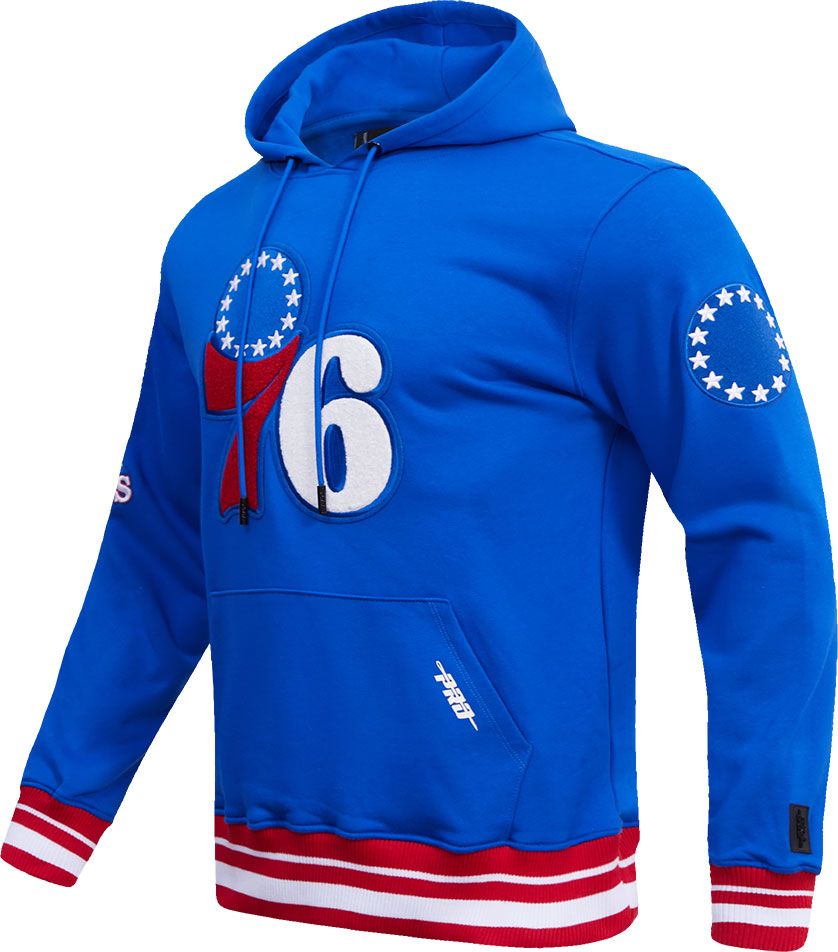 Pro Standard Adult Philadelphia 76ers Blue Retro Hoodie product image