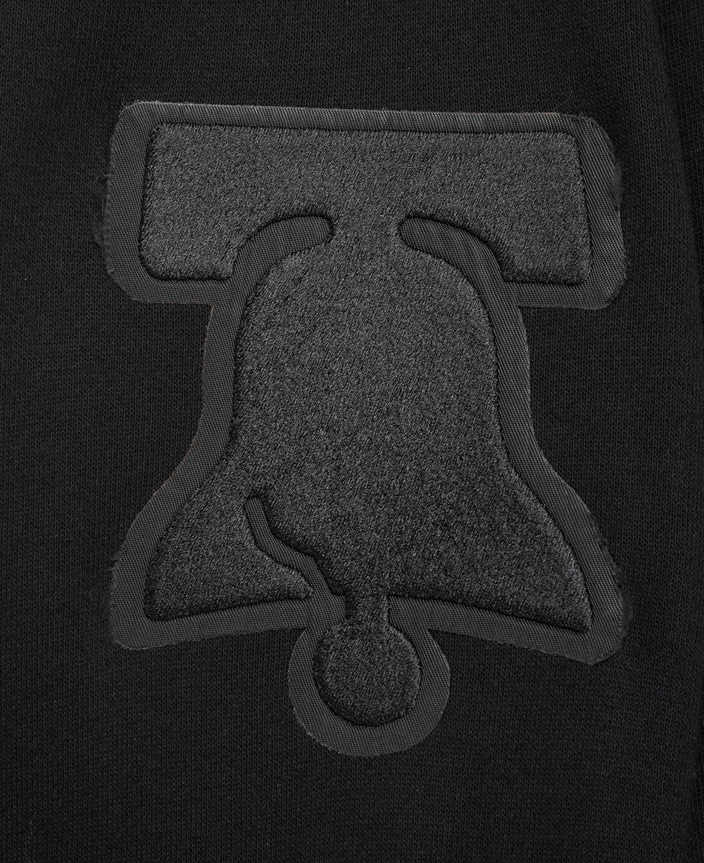 Pro Standard Men's Philadelphia 76ers Black Neutral Drop Fleece Hoodie product image
