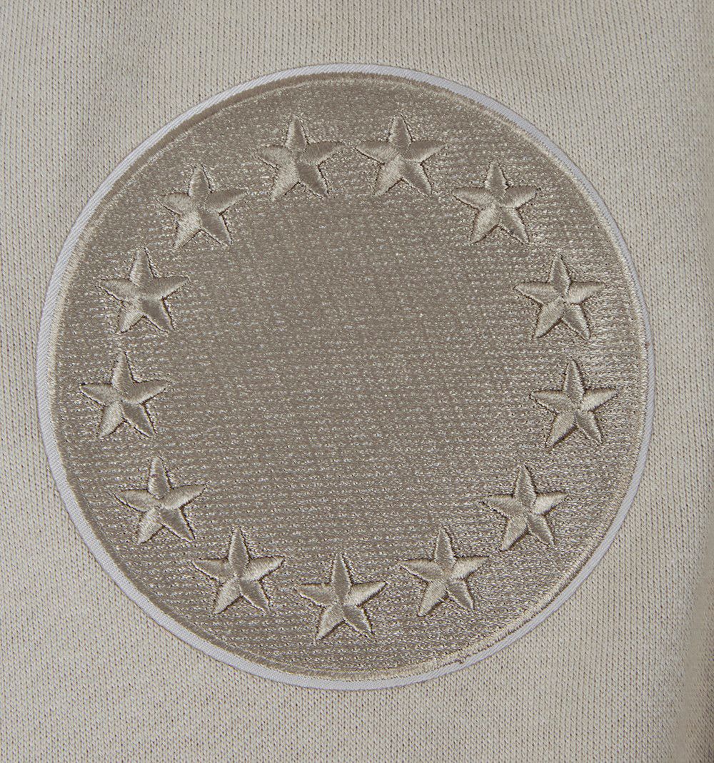 Pro Standard Men's Philadelphia 76ers Taupe Neutral Drop Fleece Hoodie product image