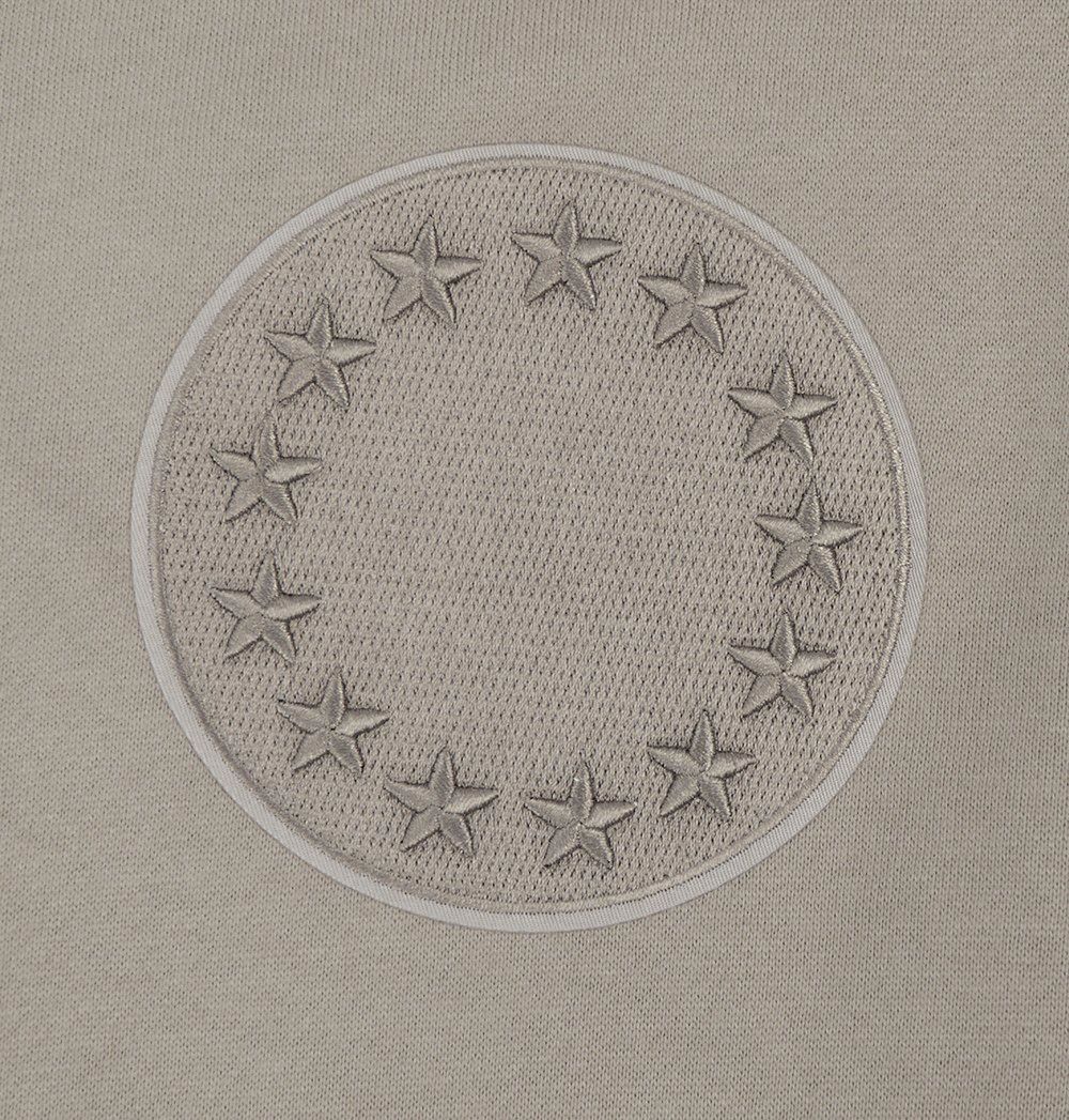 Pro Standard Men's Philadelphia 76ers Taupe Neutral Drop Fleece Crew Sweatshirt product image