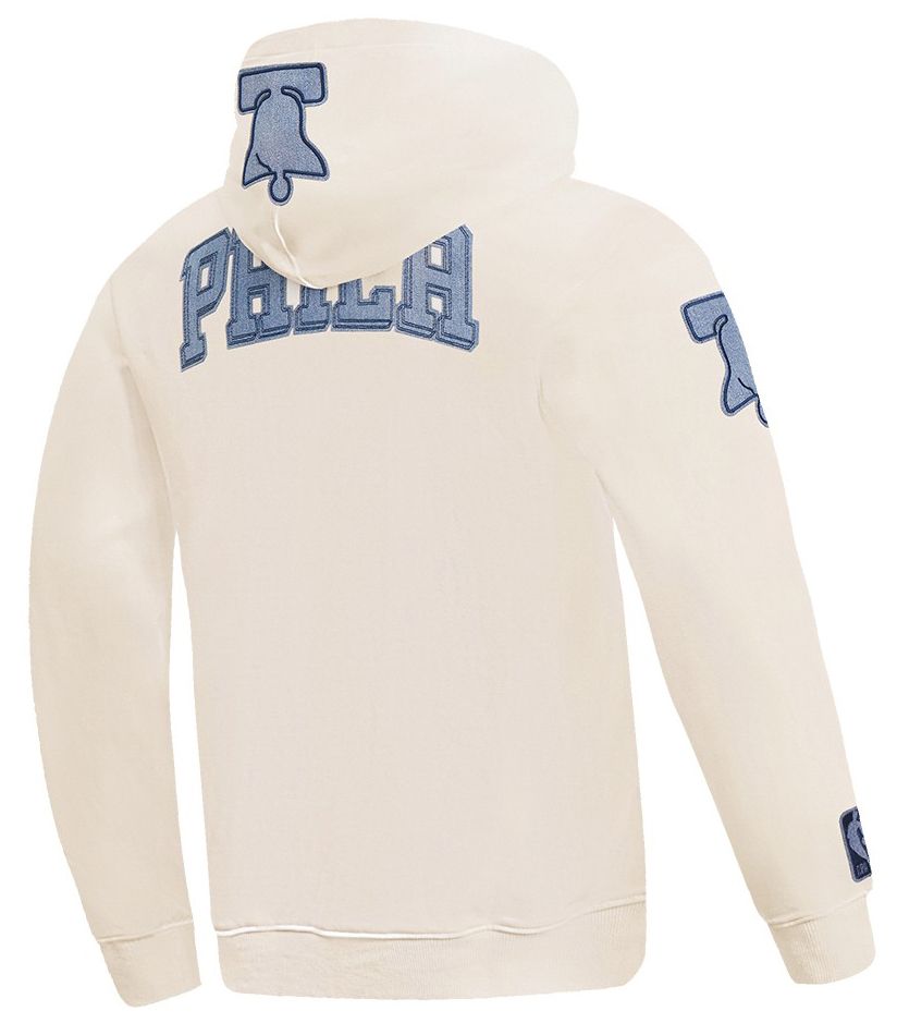Pro Standard Men's Philadelphia 76ers Linen Varsity Blues Hoodie product image