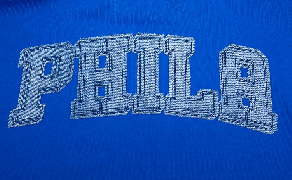 Pro Standard Men's Philadelphia 76ers Blue Varsity Blues Hoodie product image