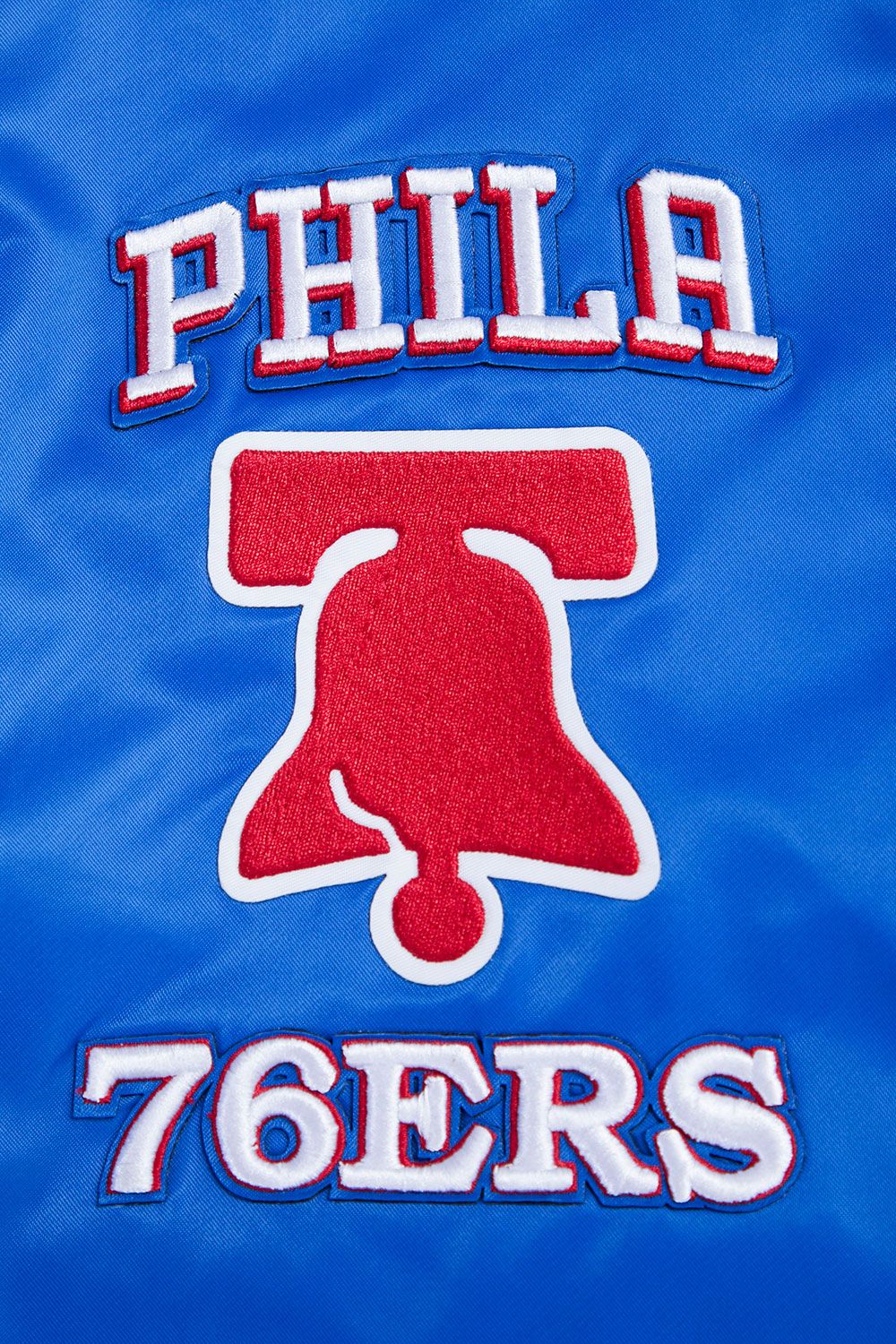 Pro Standard Adult Philadelphia 76ers Blue Retro Classic Satin Jacket product image