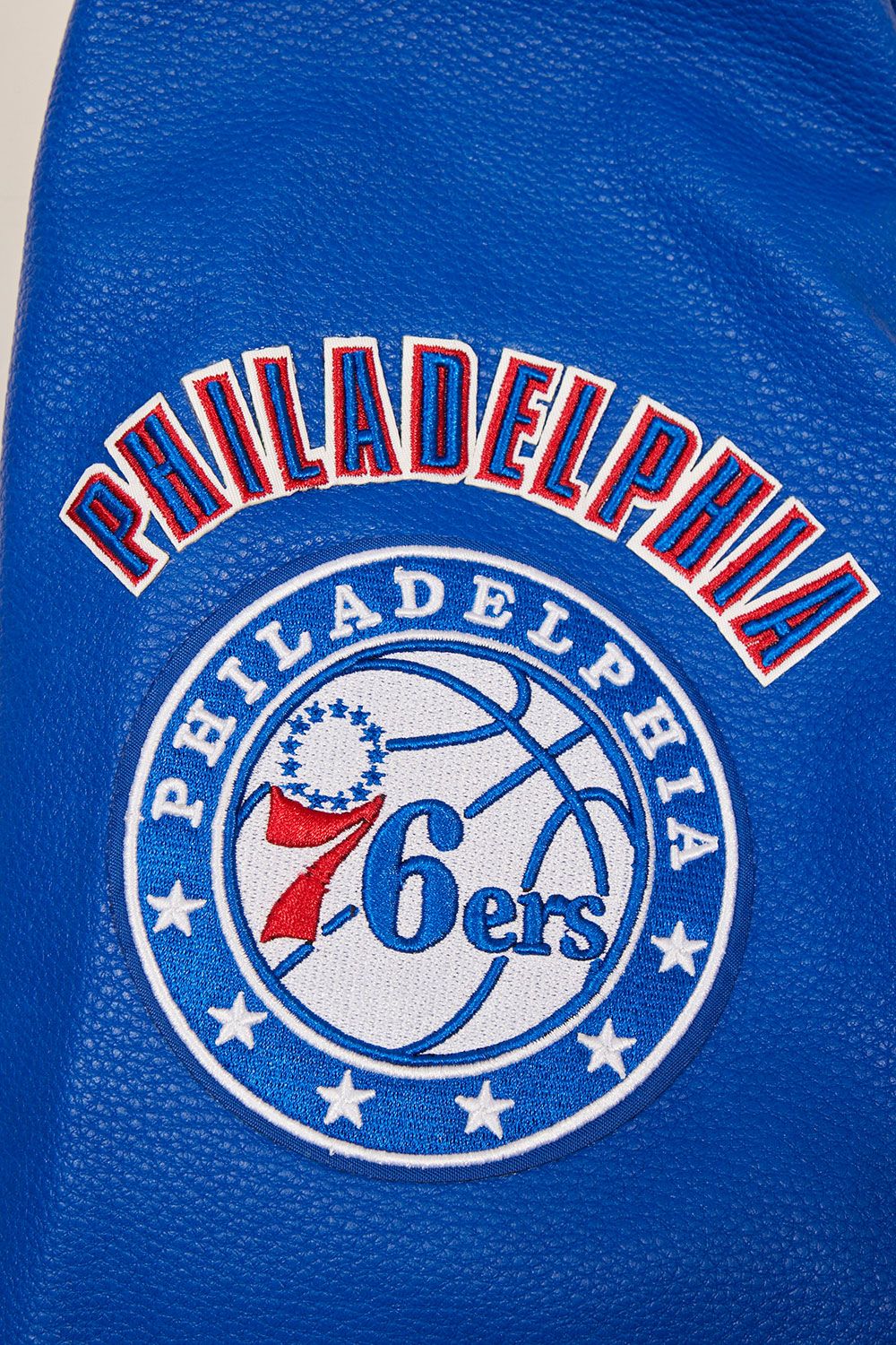 Pro Standard Women's Philadelphia 76ers Varsity Jacket product image