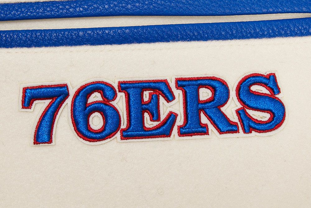 Pro Standard Women's Philadelphia 76ers Varsity Jacket product image