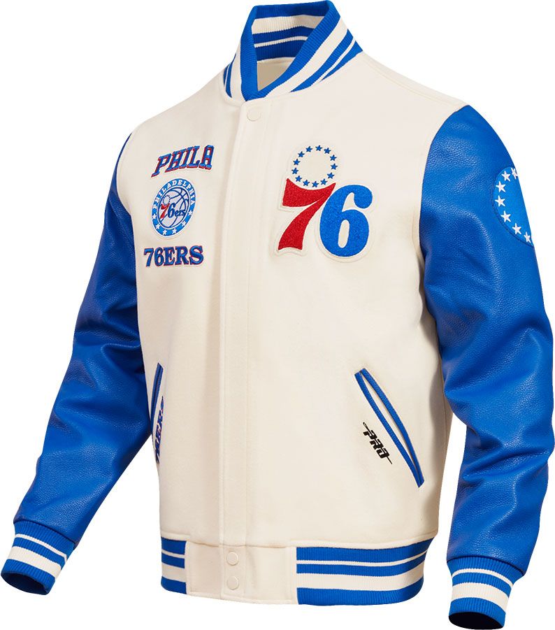 Pro Standard Women's Philadelphia 76ers Varsity Jacket product image