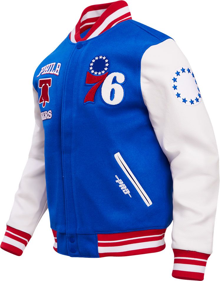 Pro Standard Women's Philadelphia 76ers Varsity Jacket product image