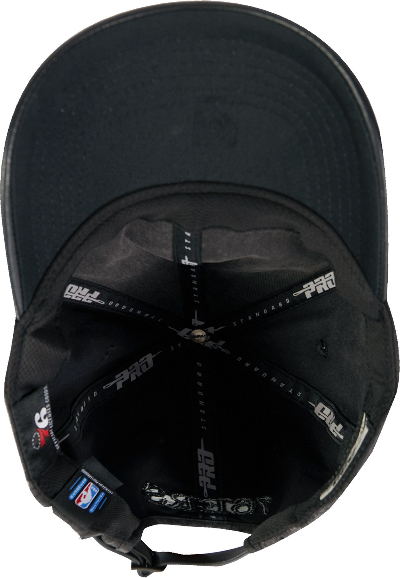 Pro Standard Women's Philadelphia 76ers Black Crystalline Strapback Hat product image