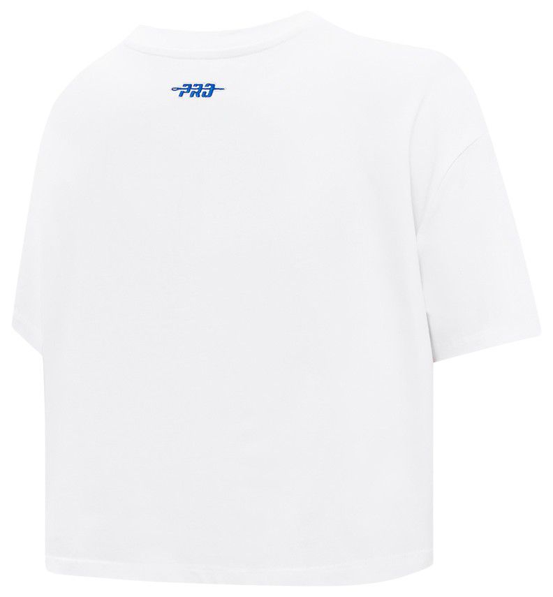 Pro Standard Women's Philadelphia 76ers White Sketchbook Boxy T-Shirt product image